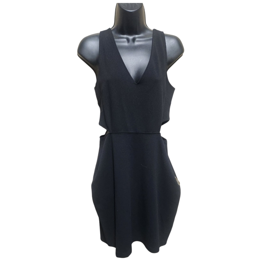 Little Black Dress With Curouts On The Sides